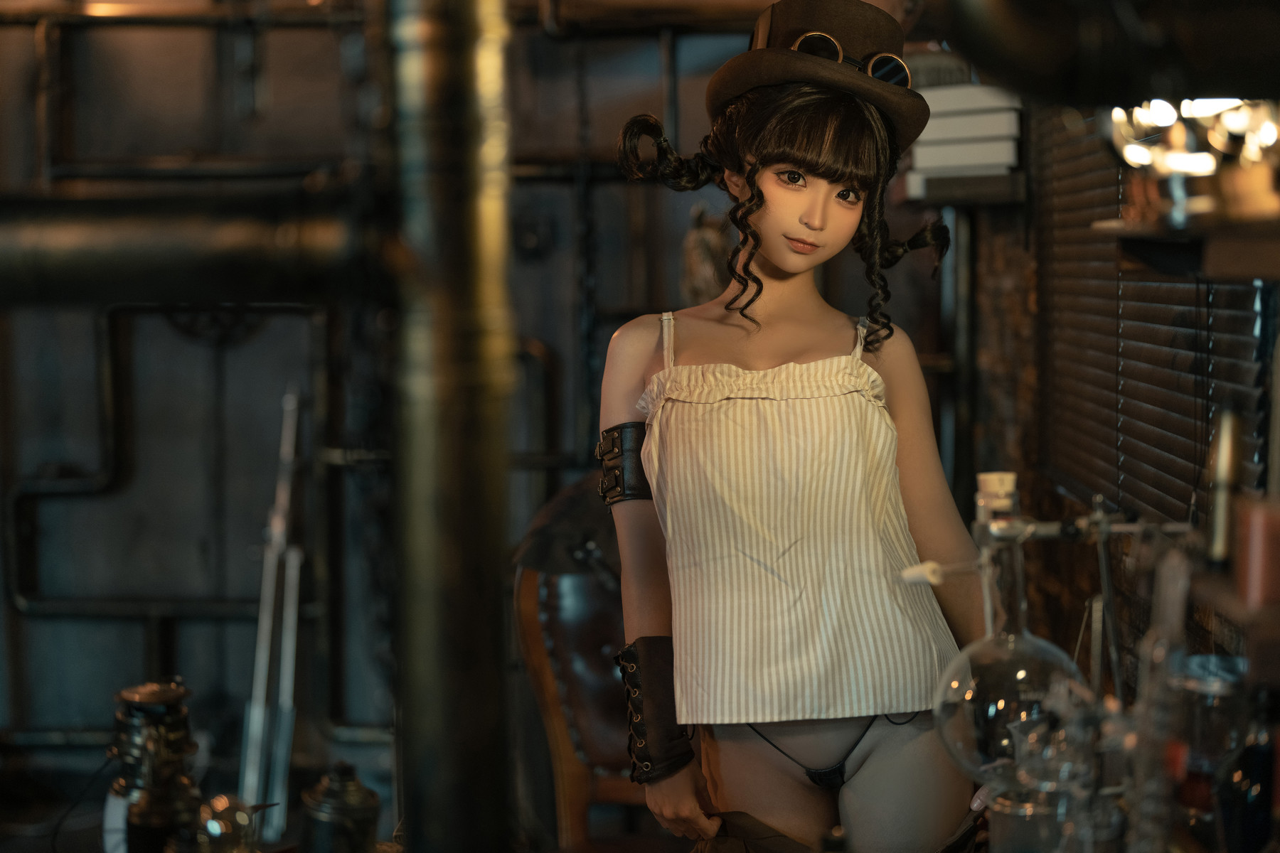 Cosplay 蠢沫沫Chunmomo 蒸汽少女 Steam Girl Set.01
