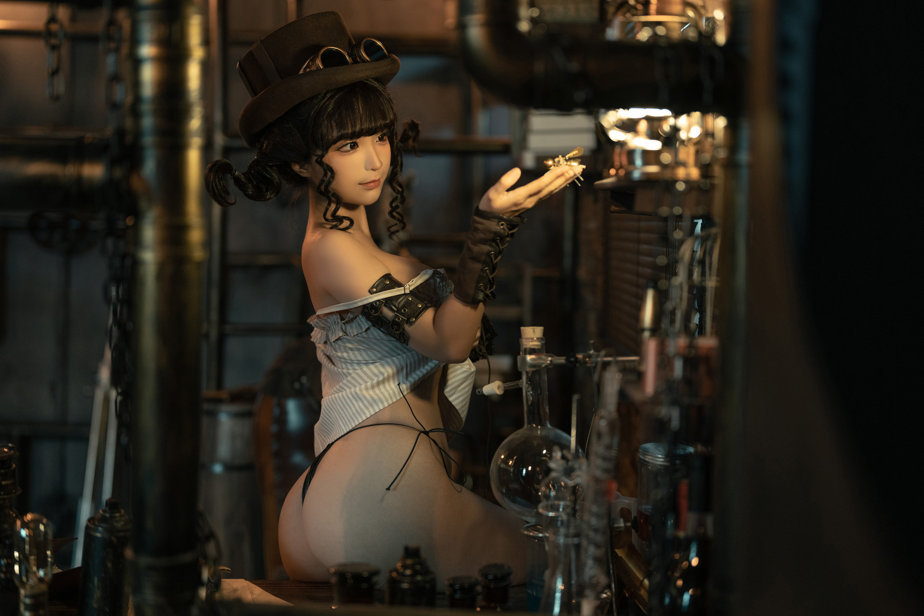 Cosplay 蠢沫沫Chunmomo 蒸汽少女 Steam Girl Set.01