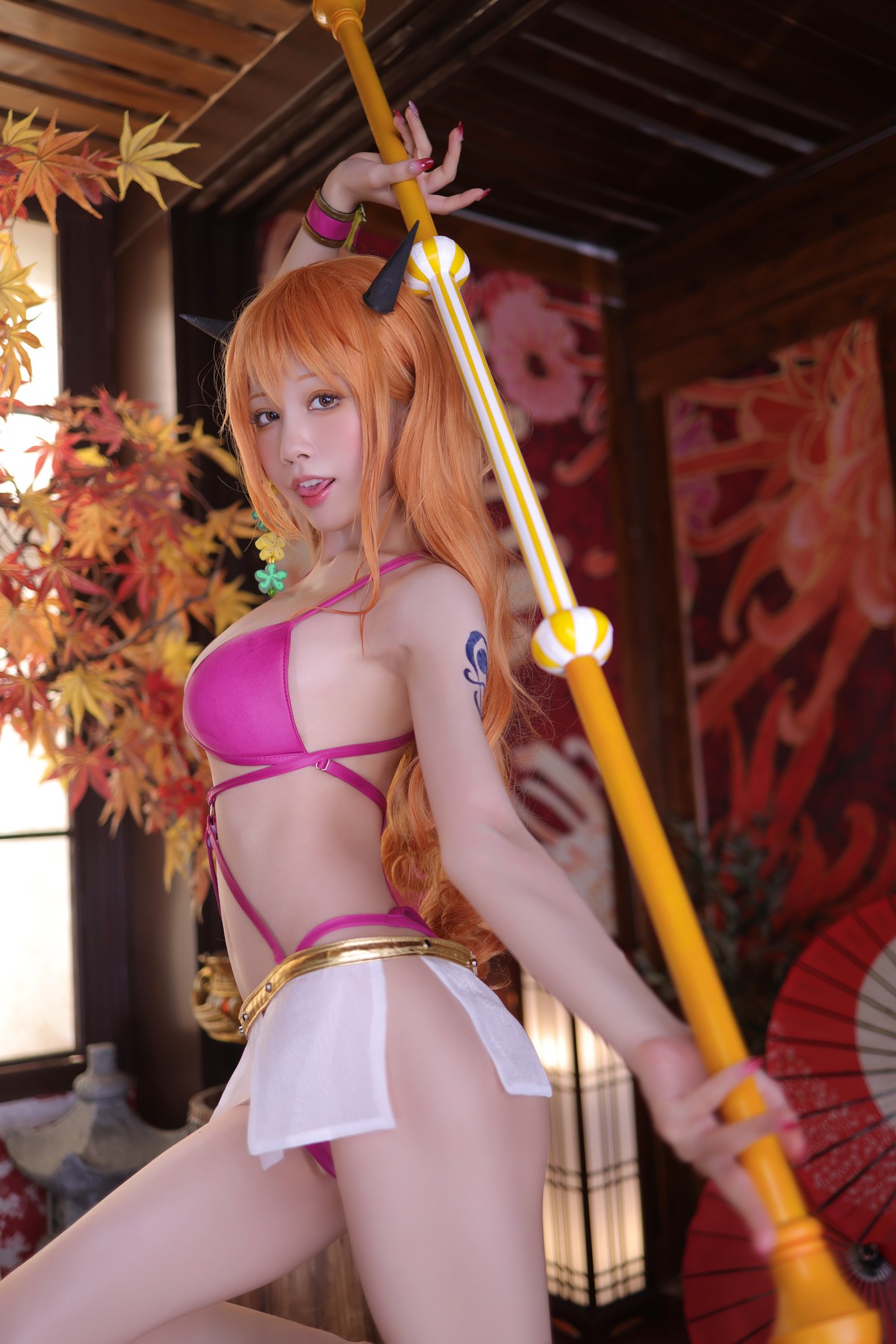 Cosplay 水淼Aqua Nami ナミ Set.01