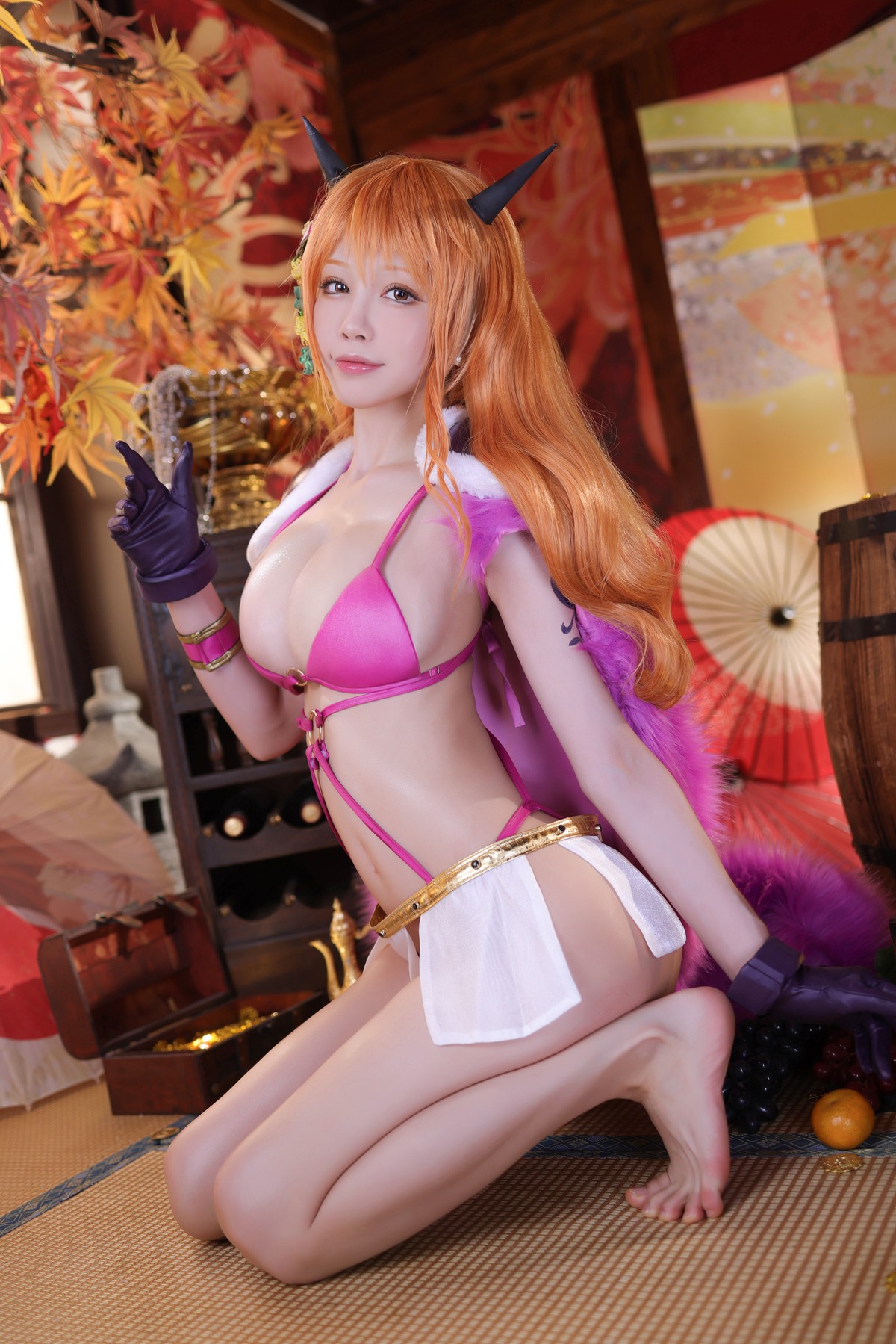 Cosplay 水淼Aqua Nami ナミ Set.01