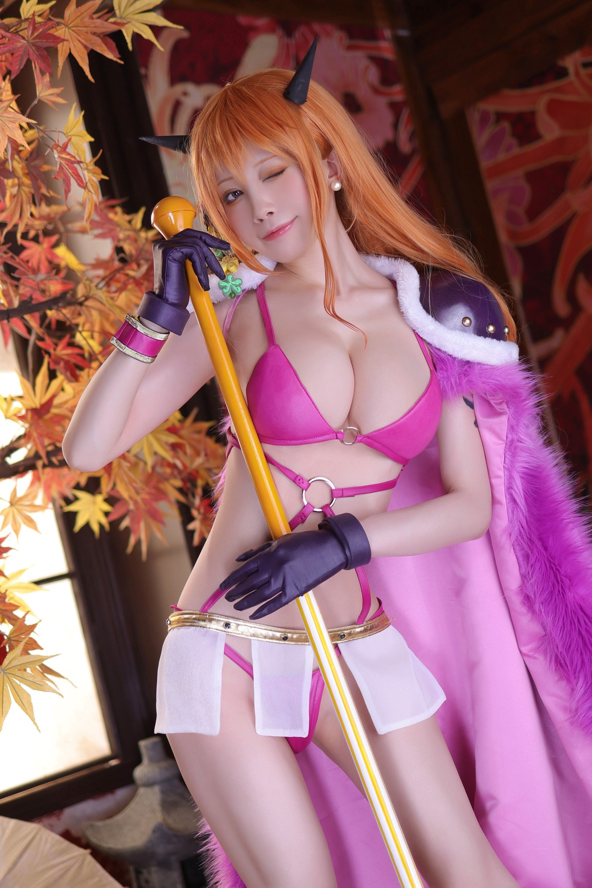 Cosplay 水淼Aqua Nami ナミ Set.01