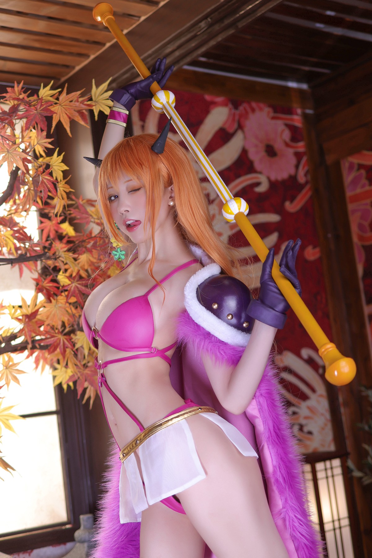 Cosplay 水淼Aqua Nami ナミ Set.01