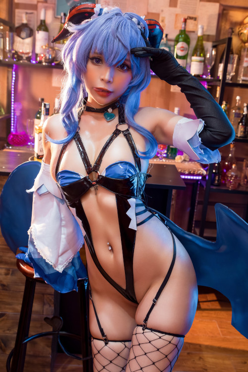 Read more about the article Cosplay Umeko.J Ganyu Succubus Set.01