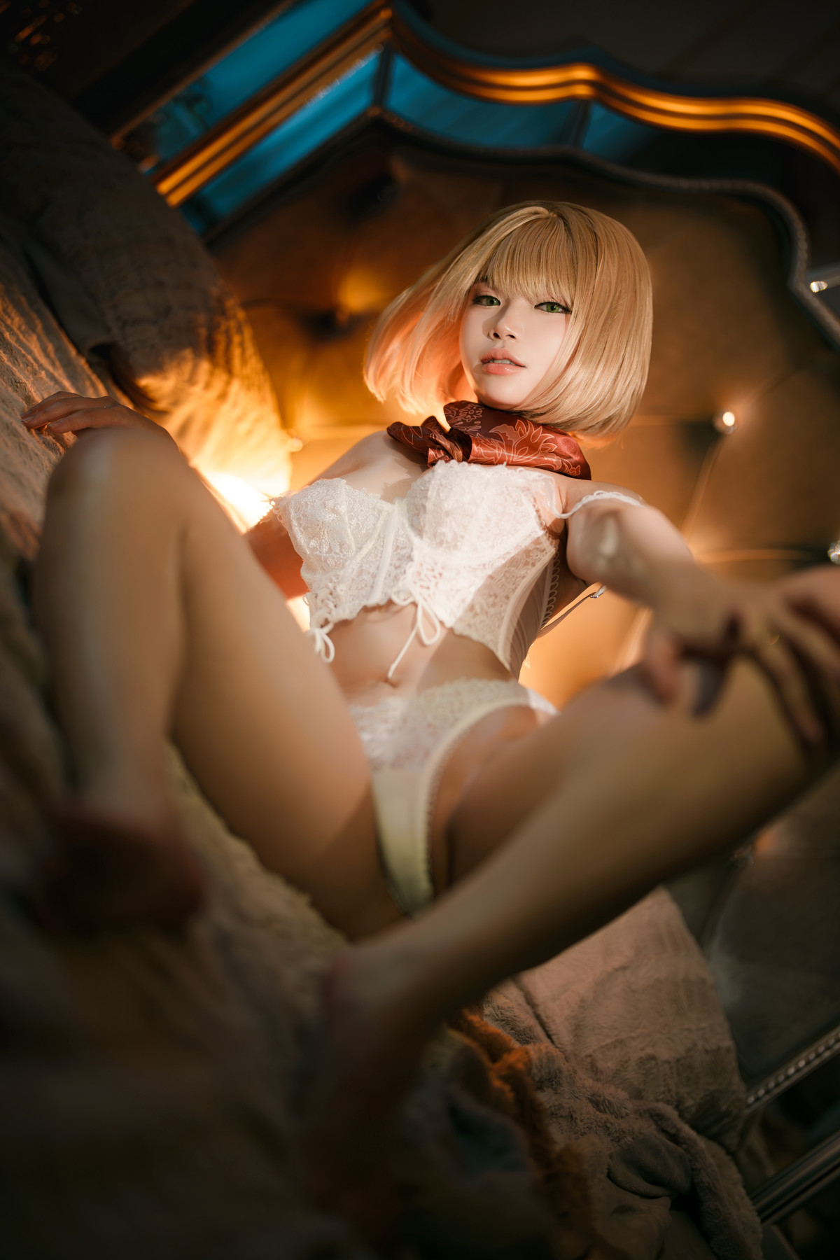 Эмоциональный Cosplay ZinieQ Ashley Resident Evil asian porno