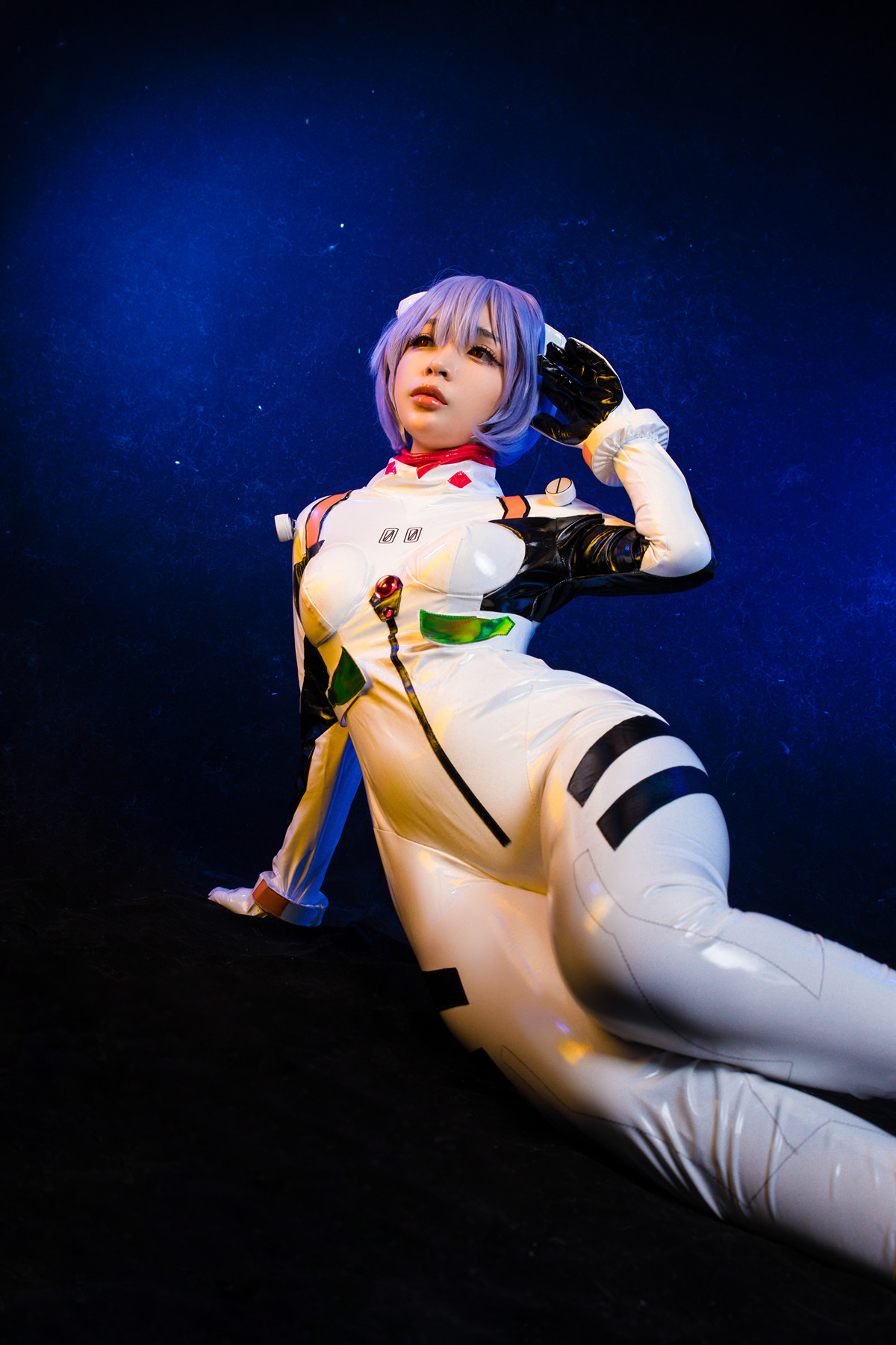 Горячий и роскошный Косплей Umeko.J 綾波レイ Rei Ayanami Leak