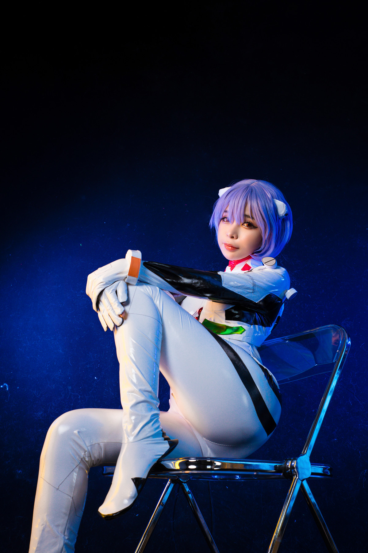 Секси Косплей Umeko.J 綾波レイ Rei Ayanami грудь