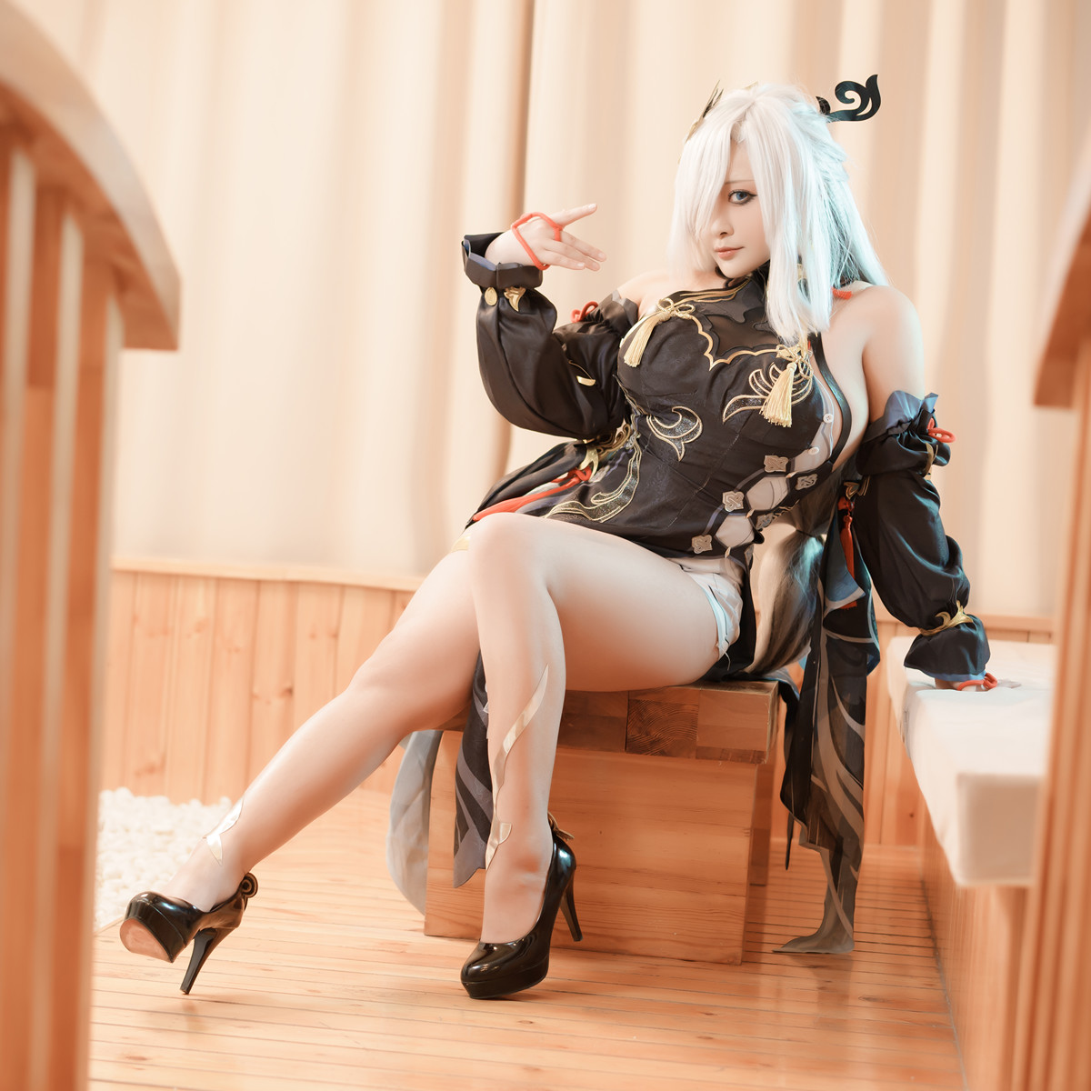 Cosplay 洛璃LoLiSAMA 申鹤 Shenhe