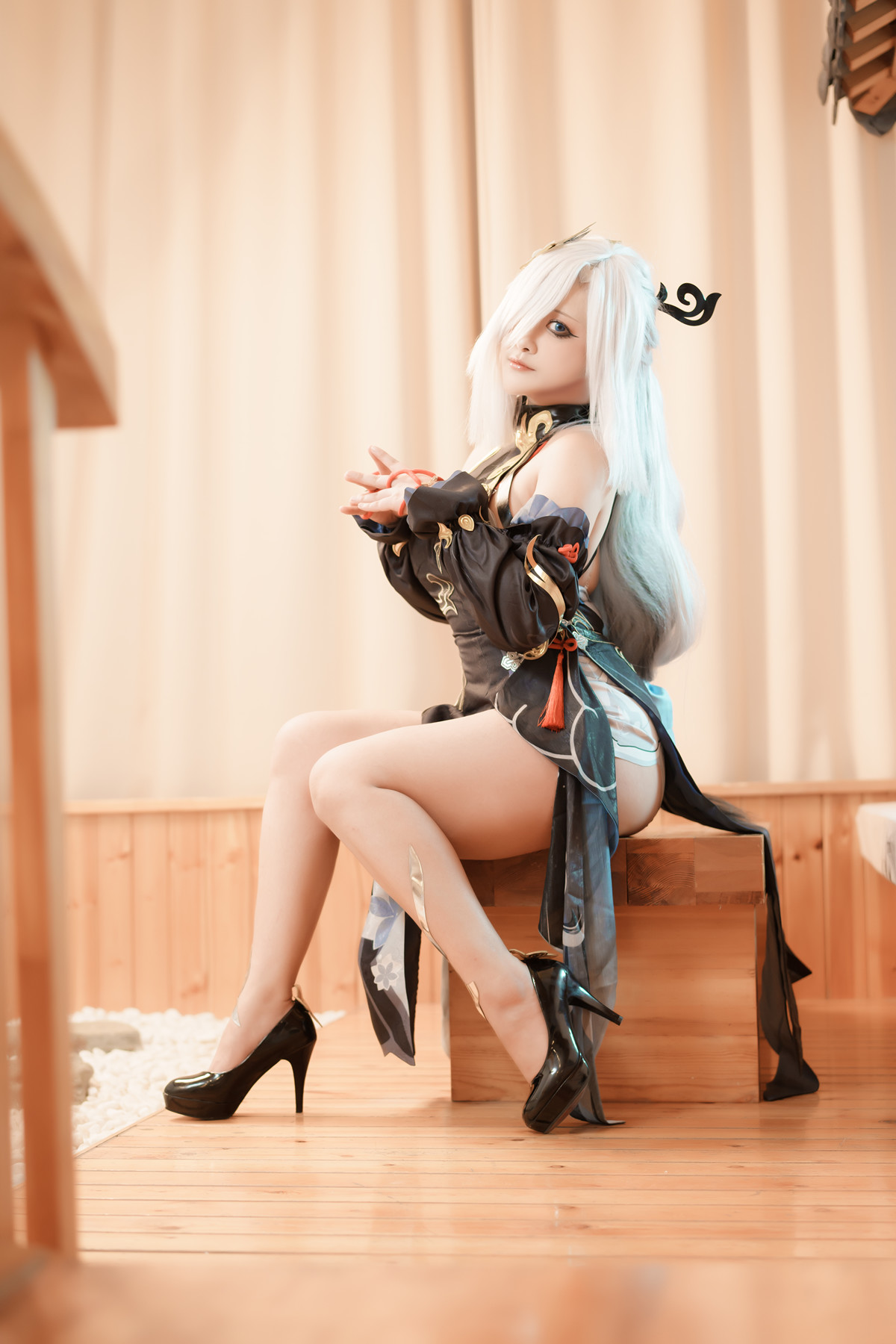 Cosplay 洛璃LoLiSAMA 申鹤 Shenhe