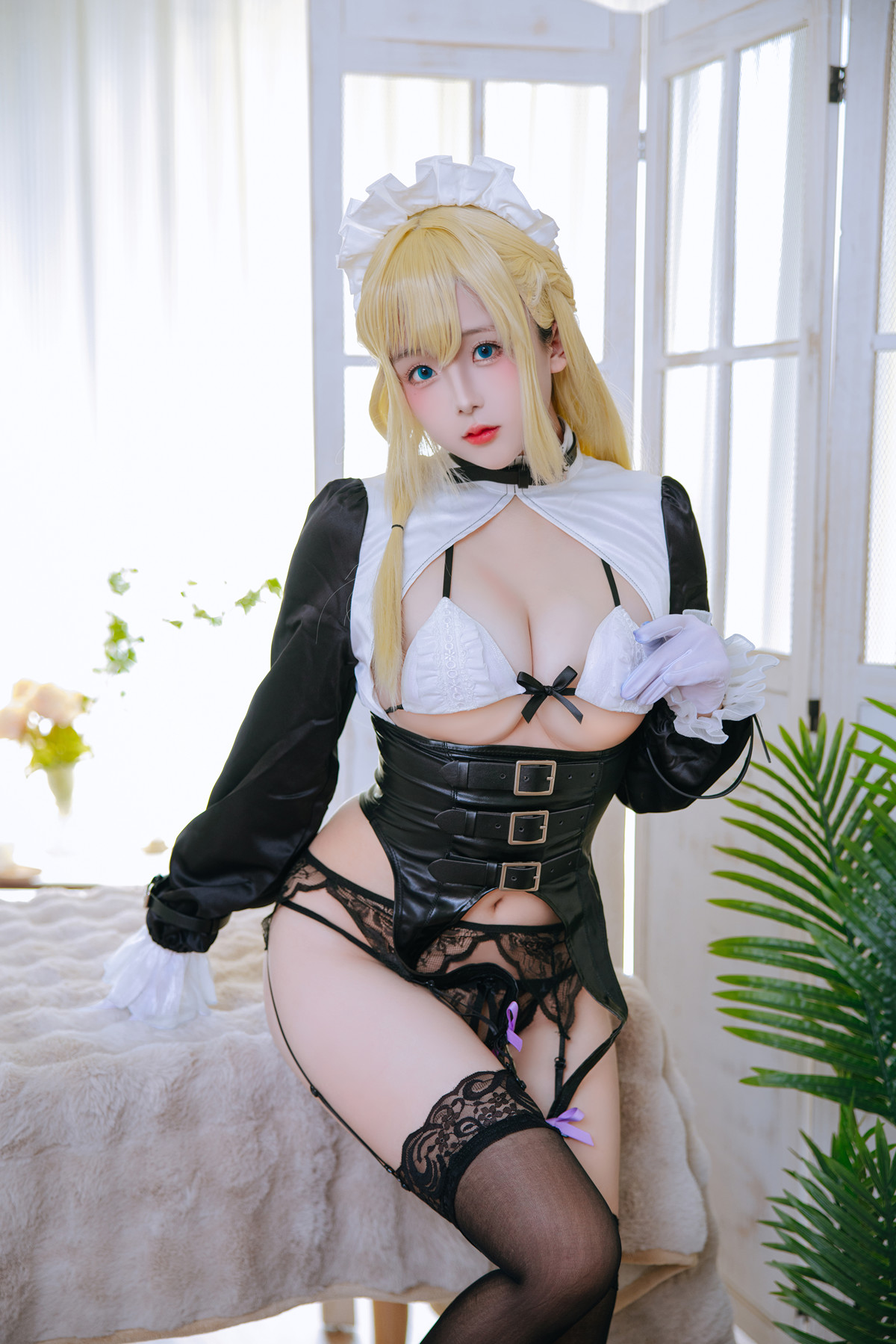 Cosplay Rinaijiao日奈娇 拘束女仆