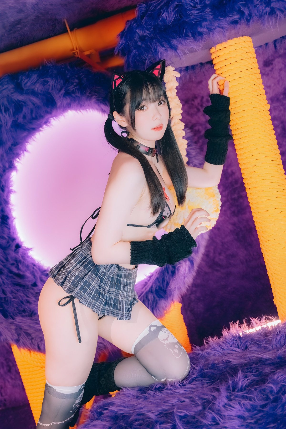 Cosplay 霜月shimo Cyber Shimo サイバー シモ Set.01