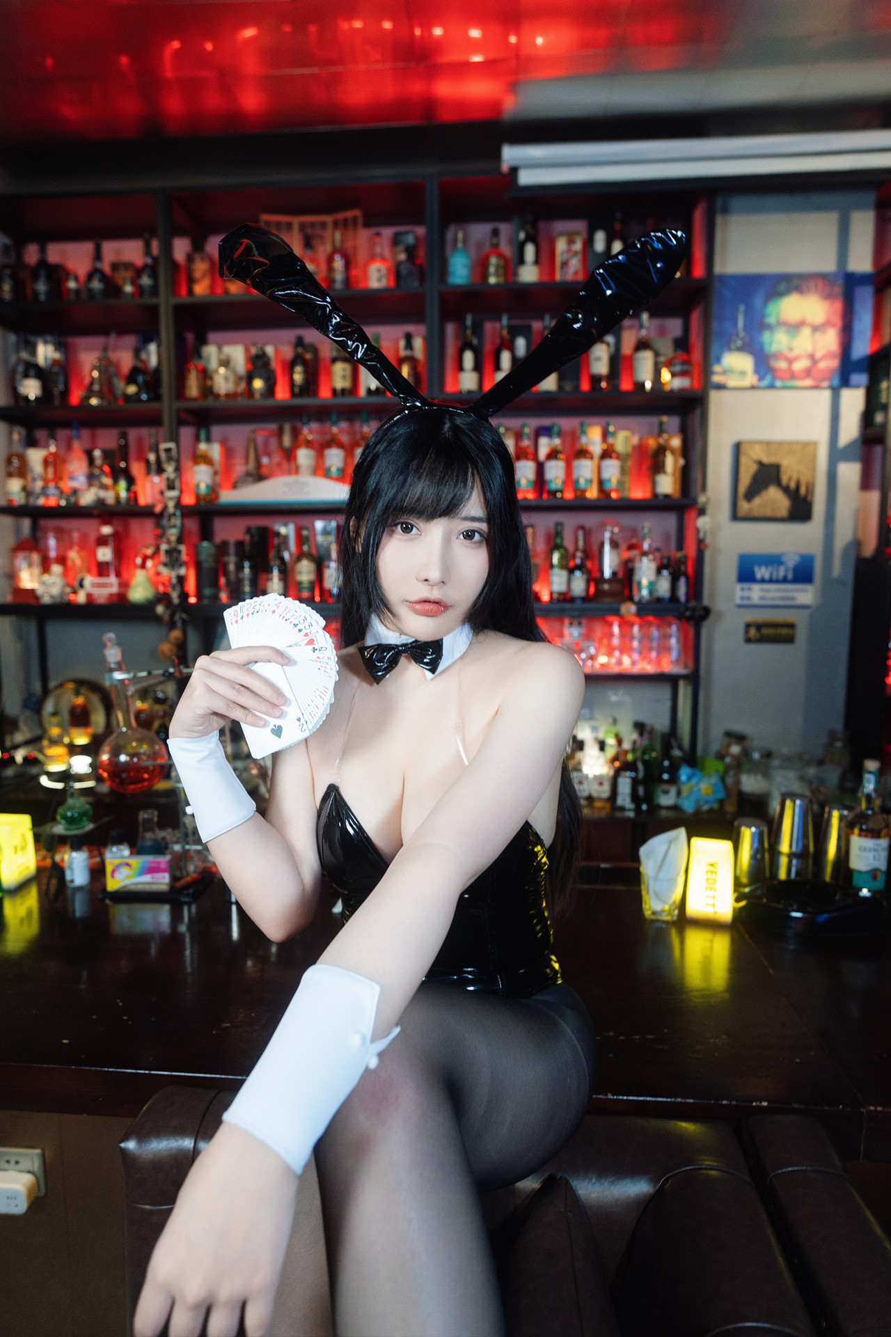 Cosplay 糖果果candy – 黑胶兔兔2 Set.02