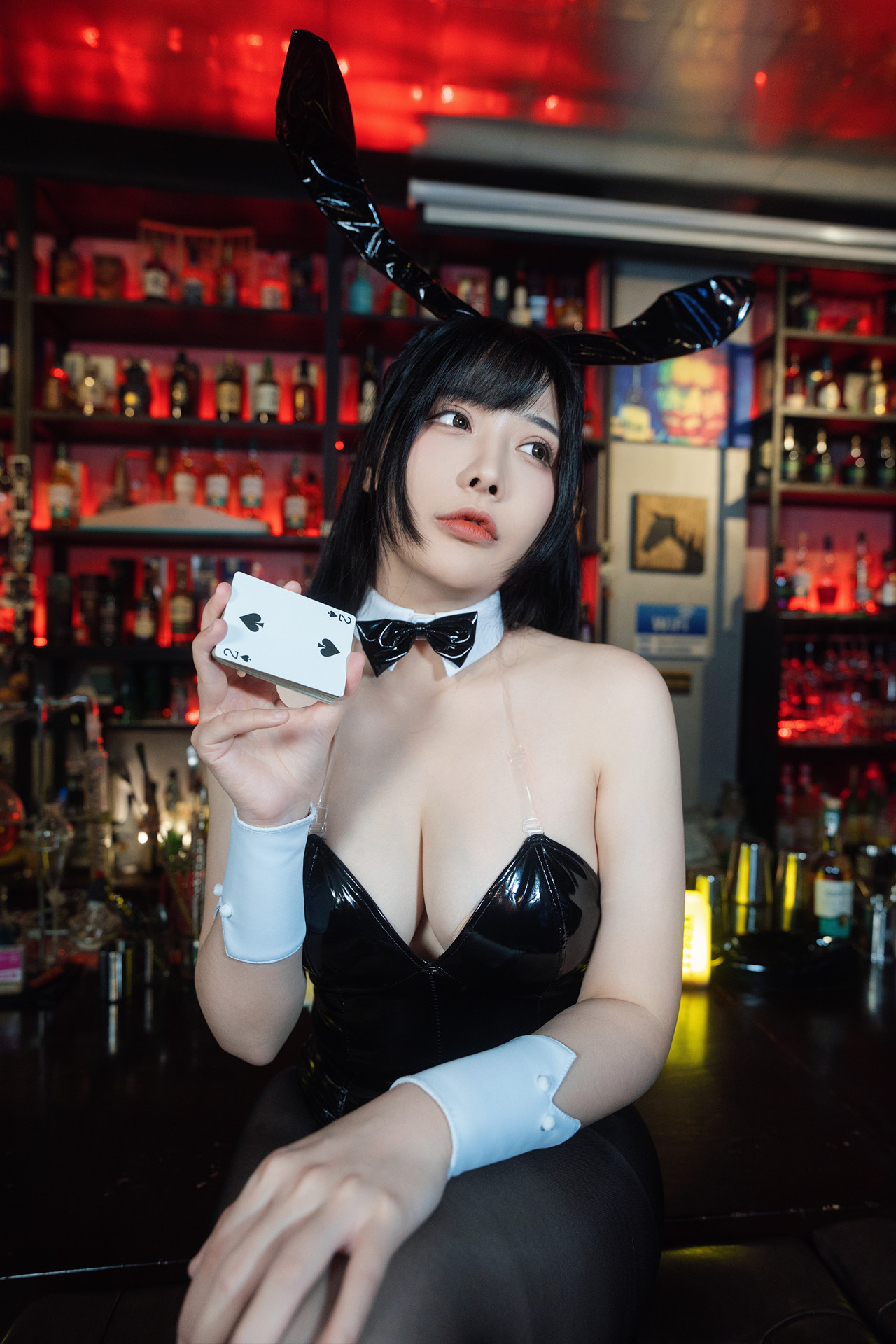 Cosplay 糖果果candy – 黑胶兔兔2 Set.02