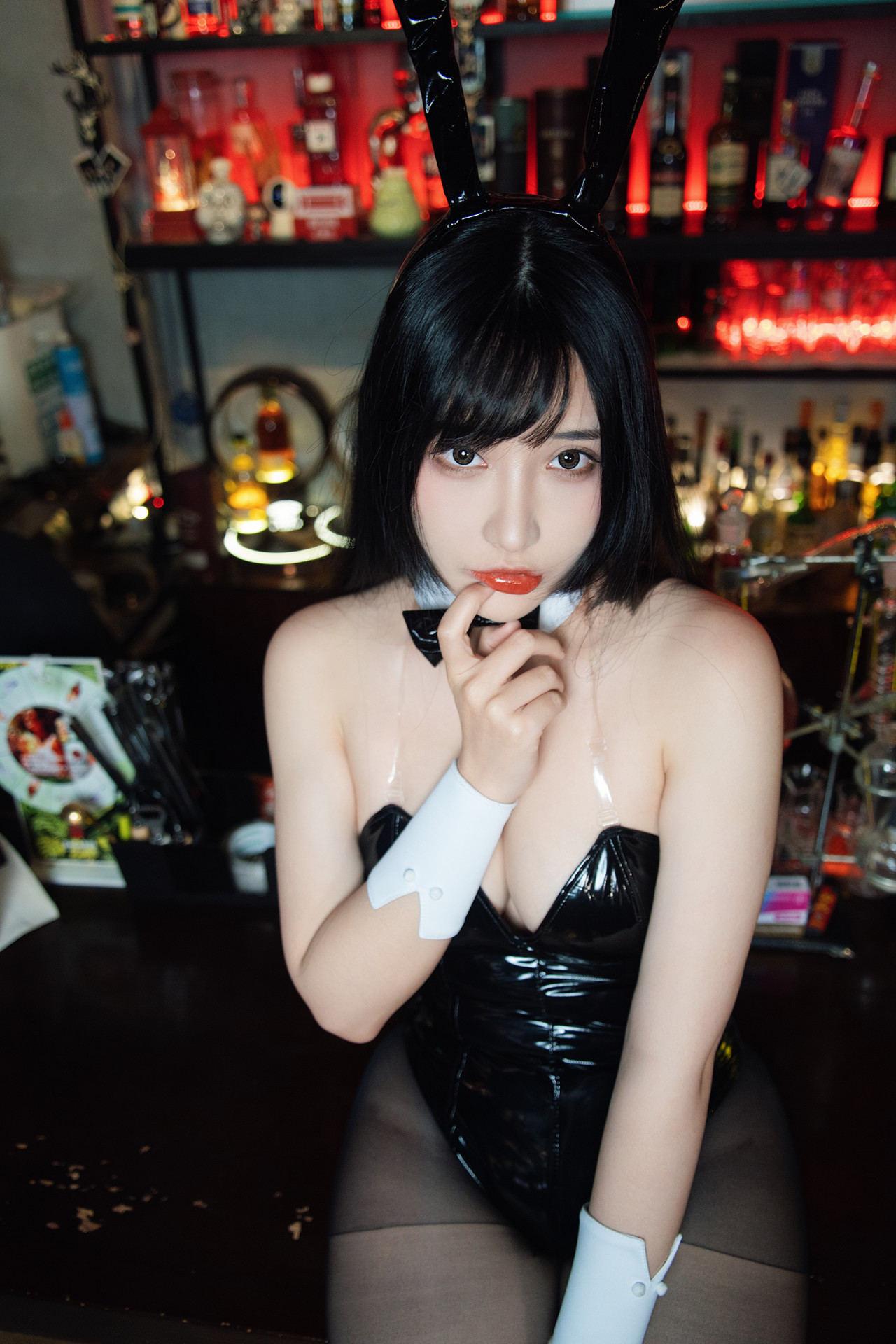 Cosplay 糖果果candy – 黑胶兔兔2 Set.02