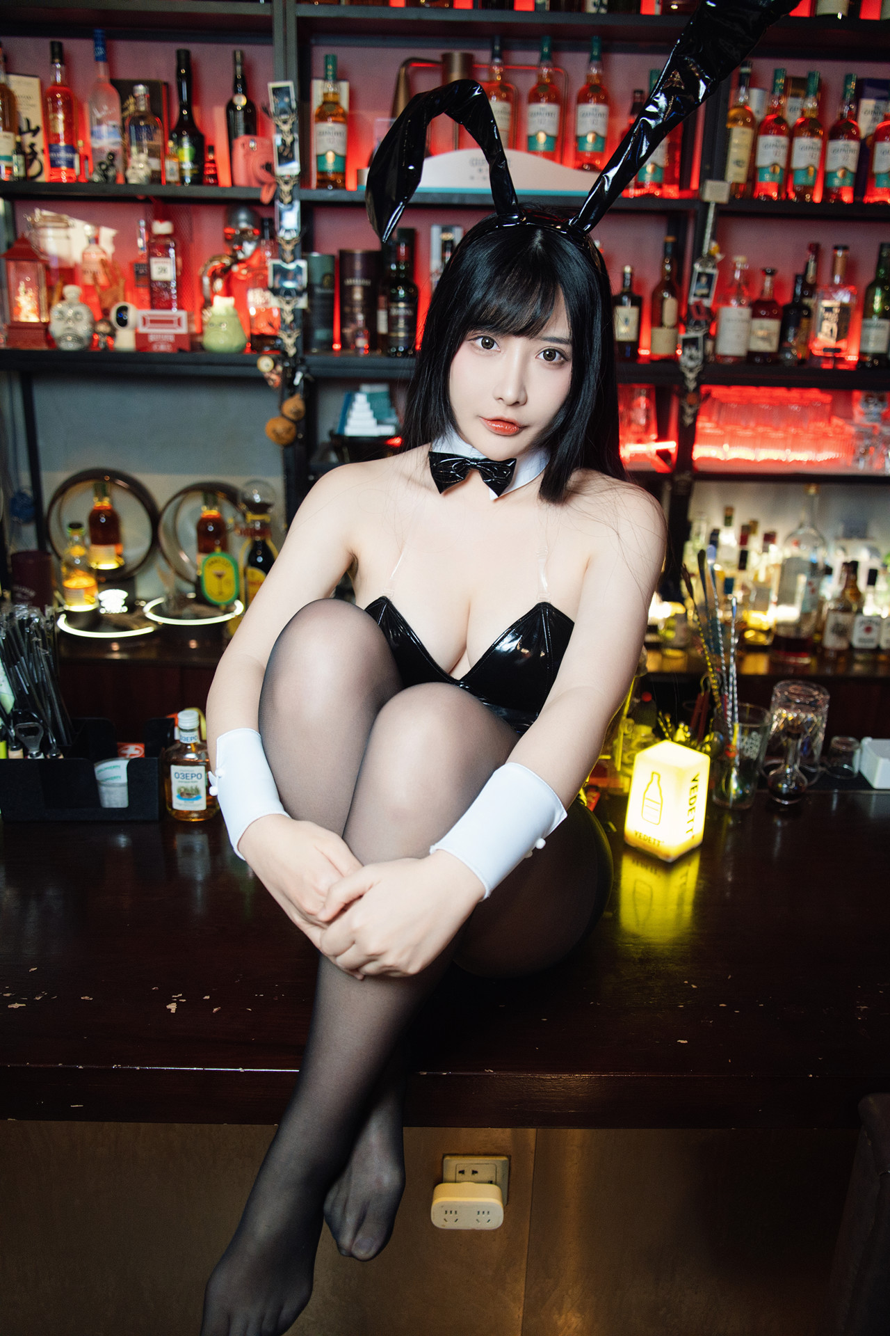 Cosplay 糖果果candy – 黑胶兔兔2 Set.02