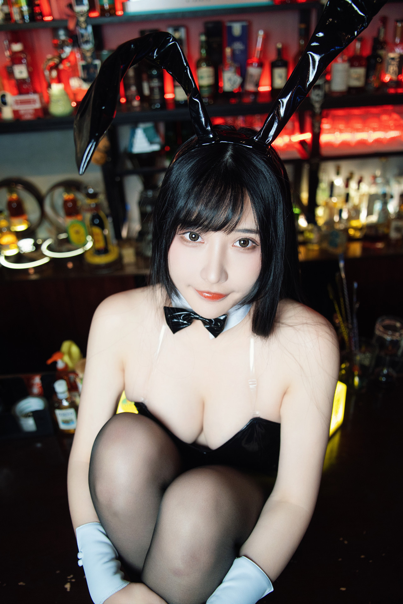 Cosplay 糖果果candy – 黑胶兔兔2 Set.02