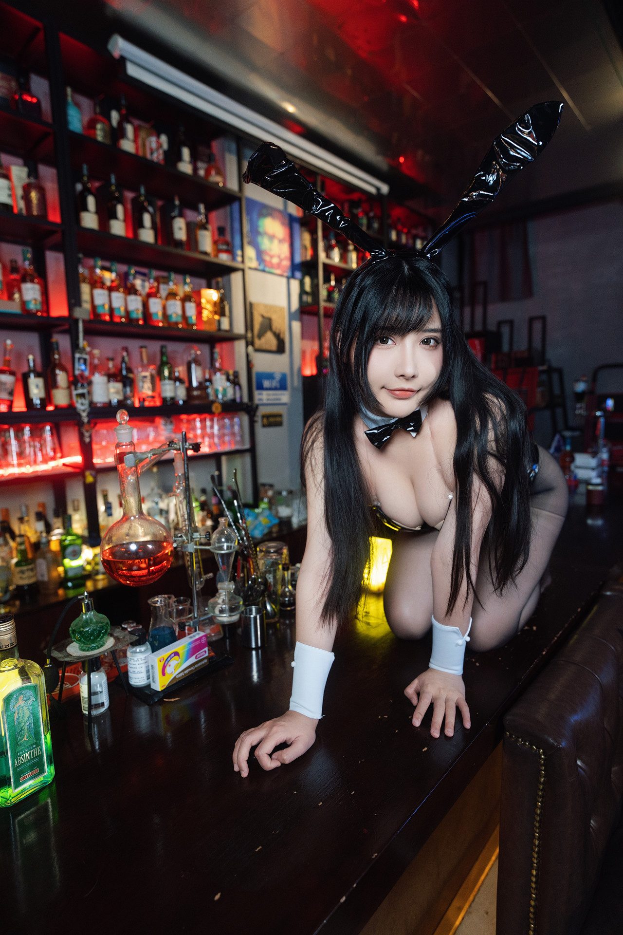 Cosplay 糖果果candy – 黑胶兔兔2 Set.02