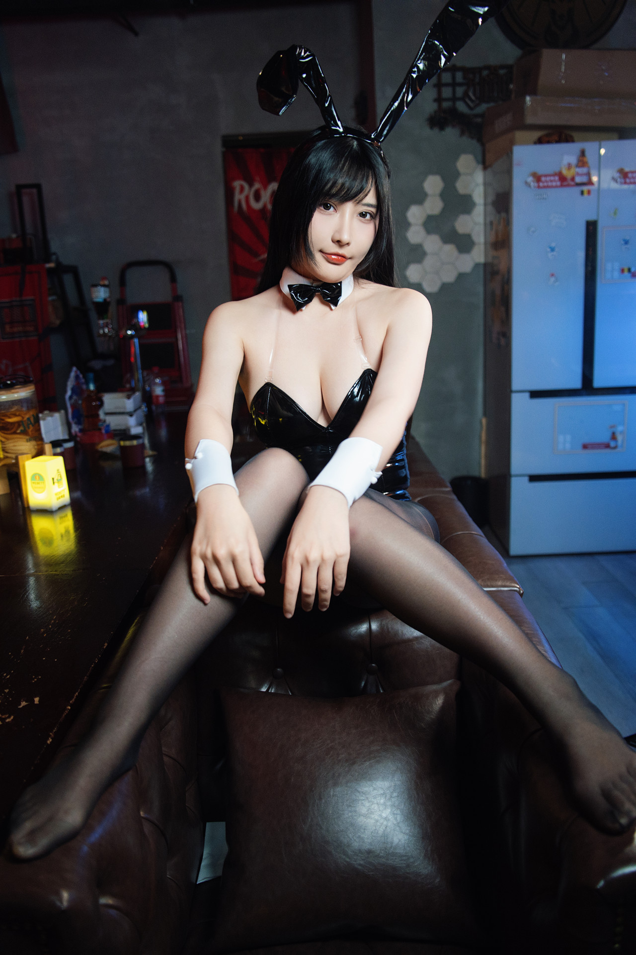 Cosplay 糖果果candy – 黑胶兔兔2 Set.02